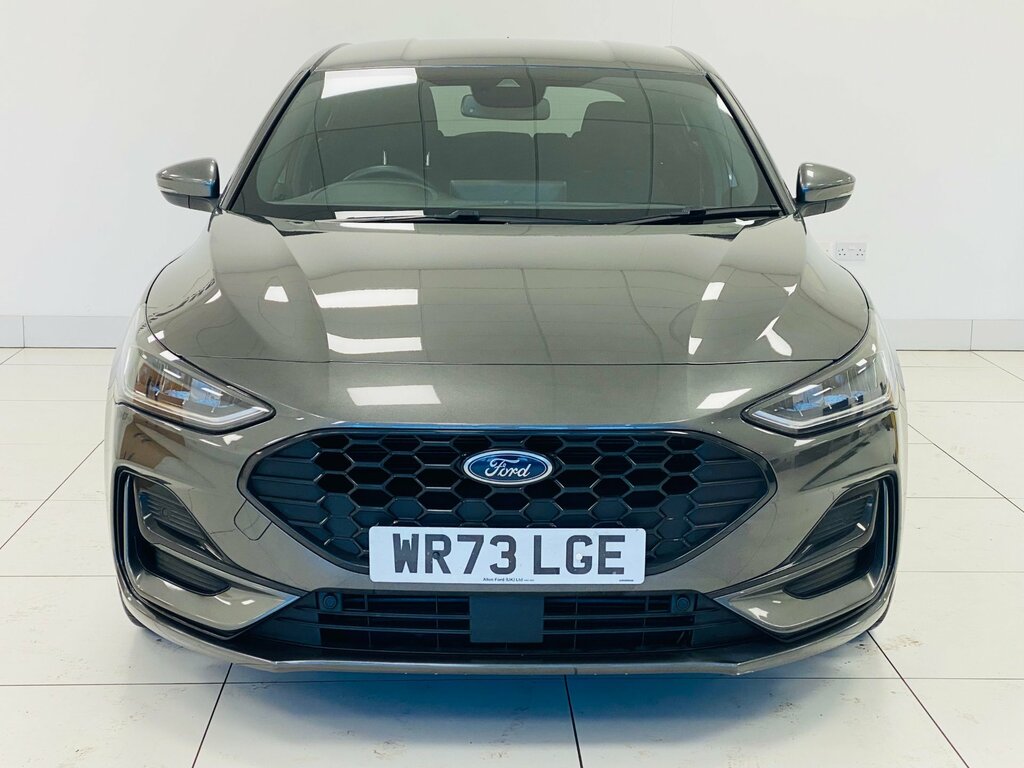 Ford Focus Ecoboost Mhev St-line Hatchback Hybrid WR73LGE Grey #4