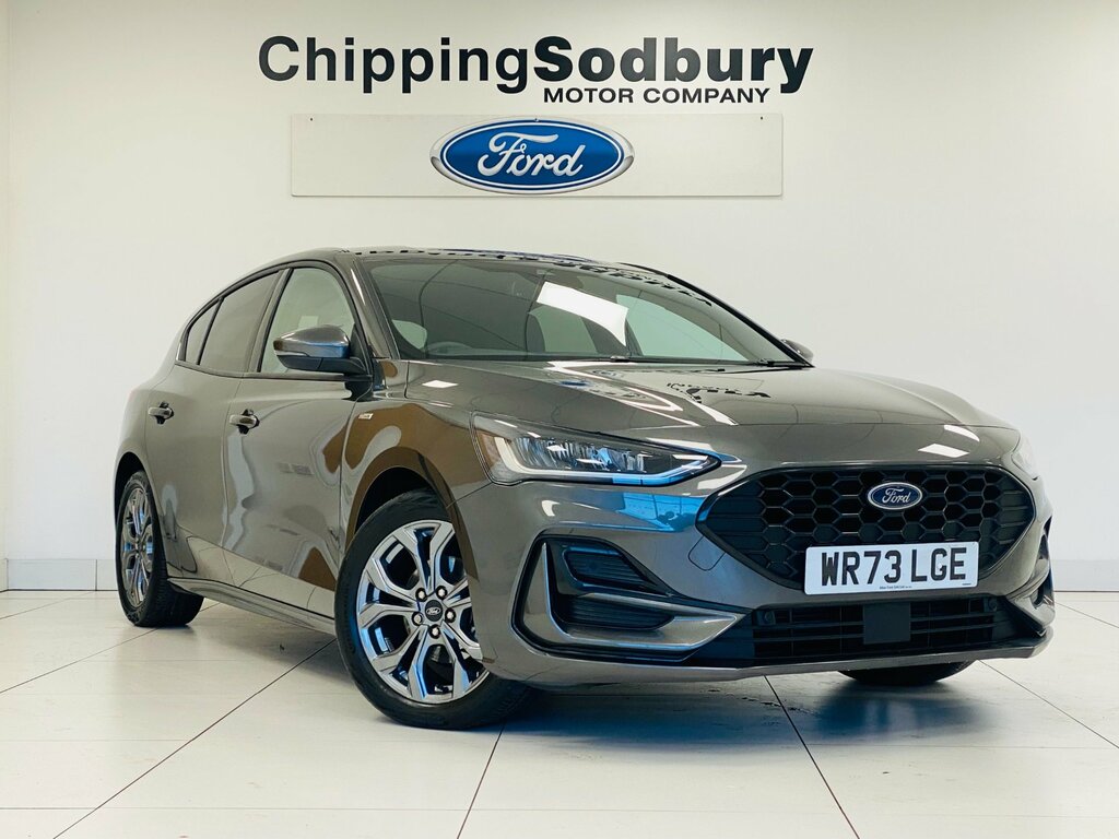 Ford Focus Ecoboost Mhev St-line Hatchback Hybrid Grey