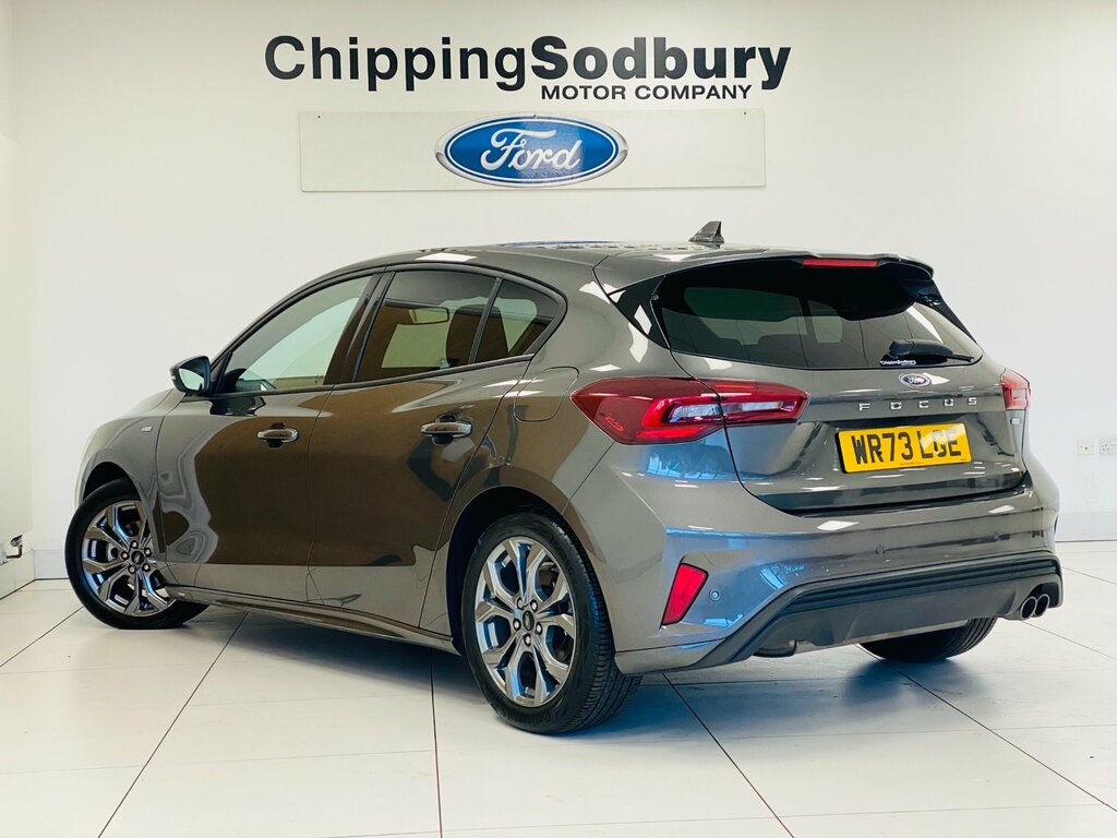 Ford Focus Ecoboost Mhev St-line Hatchback Hybrid WR73LGE Grey #2