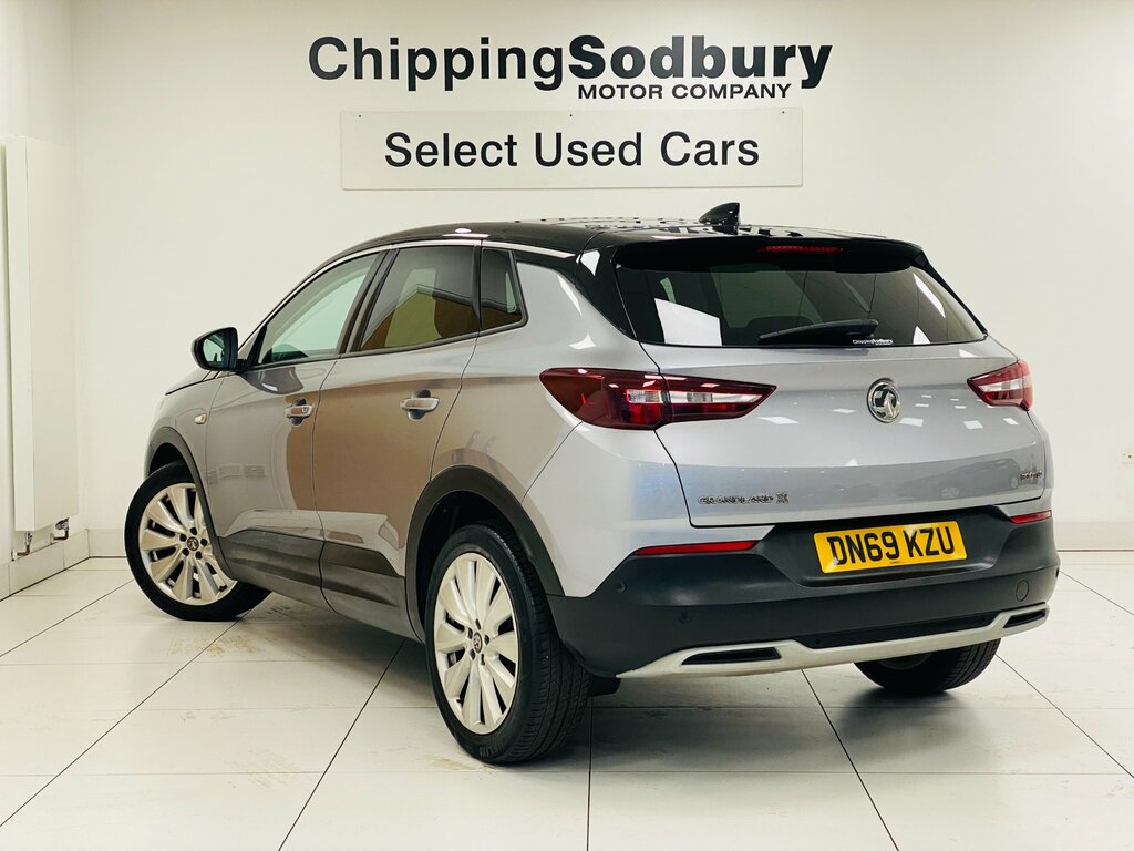 Vauxhall Grandland X 1.2 Turbo Elite Nav Suv 6Spd Eur DN69KZU Grey #2