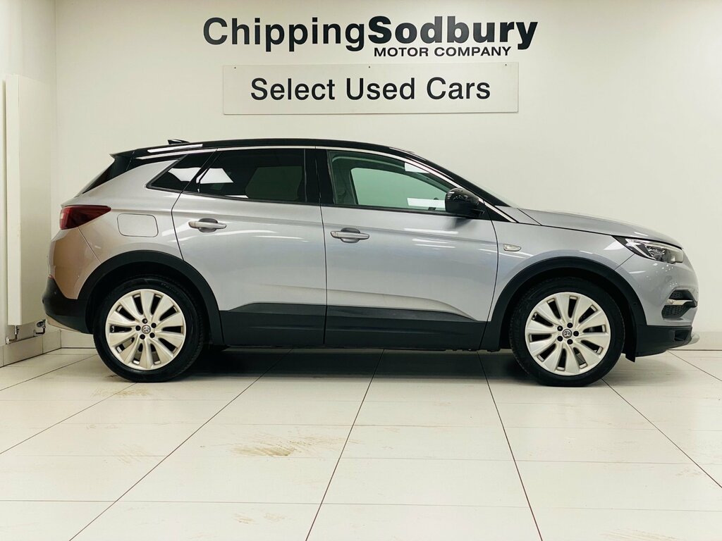 Vauxhall Grandland X 1.2 Turbo Elite Nav Suv 6Spd Eur DN69KZU Grey #3