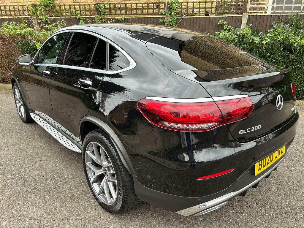 Mercedes-Benz GLC Class 2.0 Glc300 Mhev Amg Line Premium Plus Coupe G-tr BU20JRZ Black #4