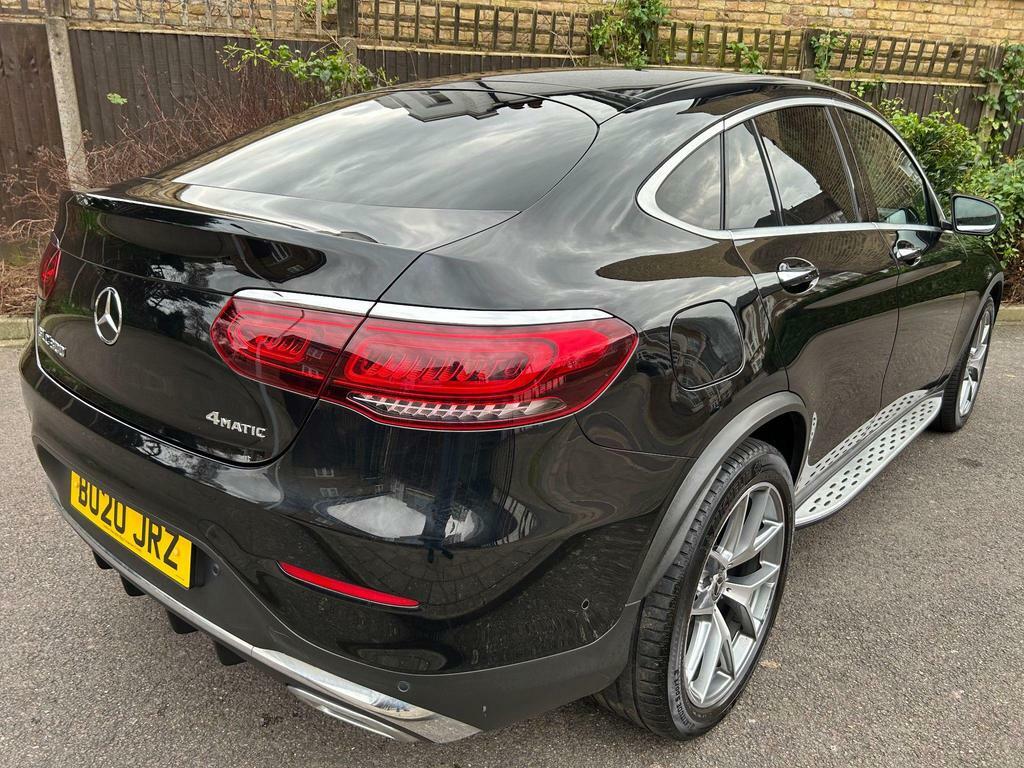 Mercedes-Benz GLC Class 2.0 Glc300 Mhev Amg Line Premium Plus Coupe G-tr BU20JRZ Black #2