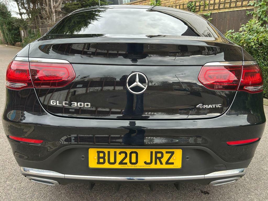 Mercedes-Benz GLC Class 2.0 Glc300 Mhev Amg Line Premium Plus Coupe G-tr BU20JRZ Black #3