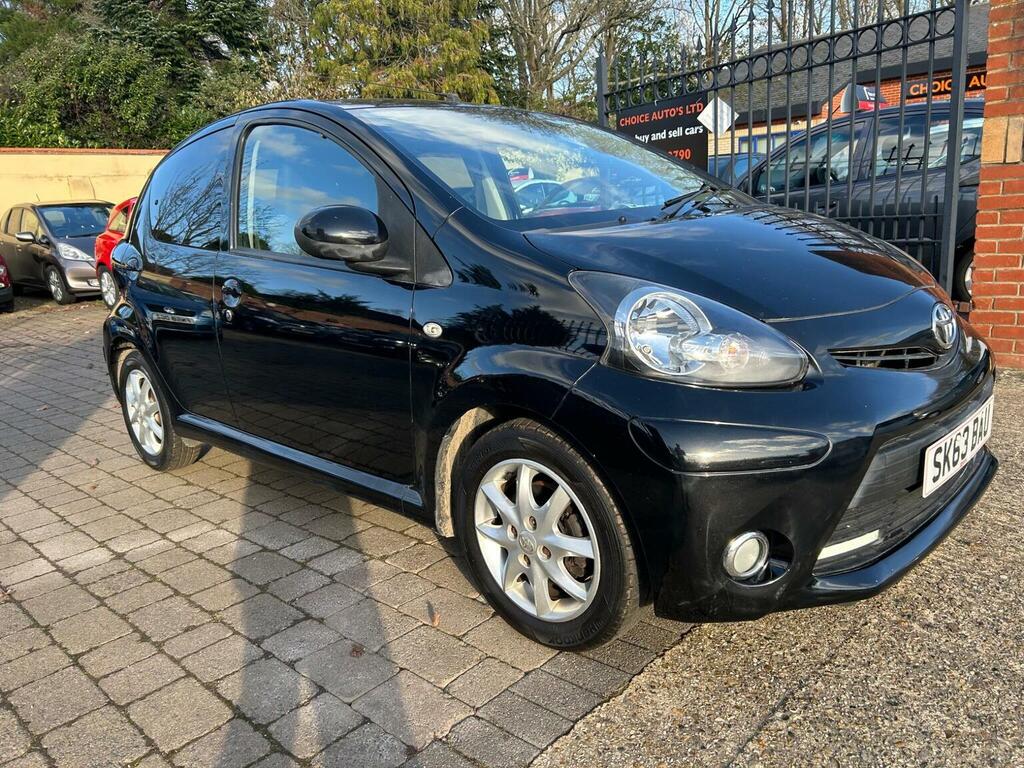 Toyota Aygo Hatchback 1.0 Vvt-i Mode Euro 5 201363 SK63BAU Black #2