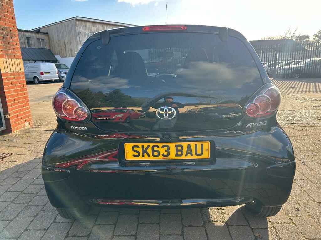Toyota Aygo Hatchback 1.0 Vvt-i Mode Euro 5 201363 SK63BAU Black #4