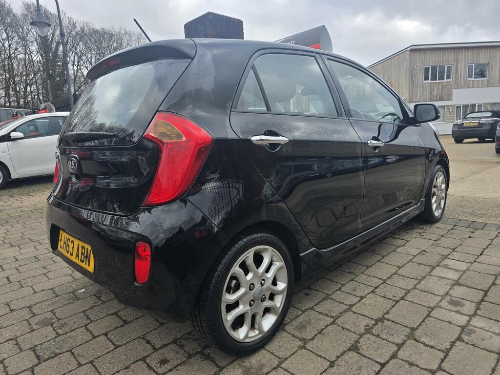 Kia Picanto Hatchback 1.25 3 Euro 5 201363 Black #5