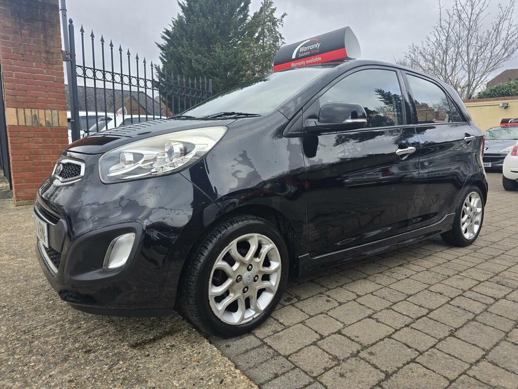 Kia Picanto Hatchback 1.25 3 Euro 5 201363 Black