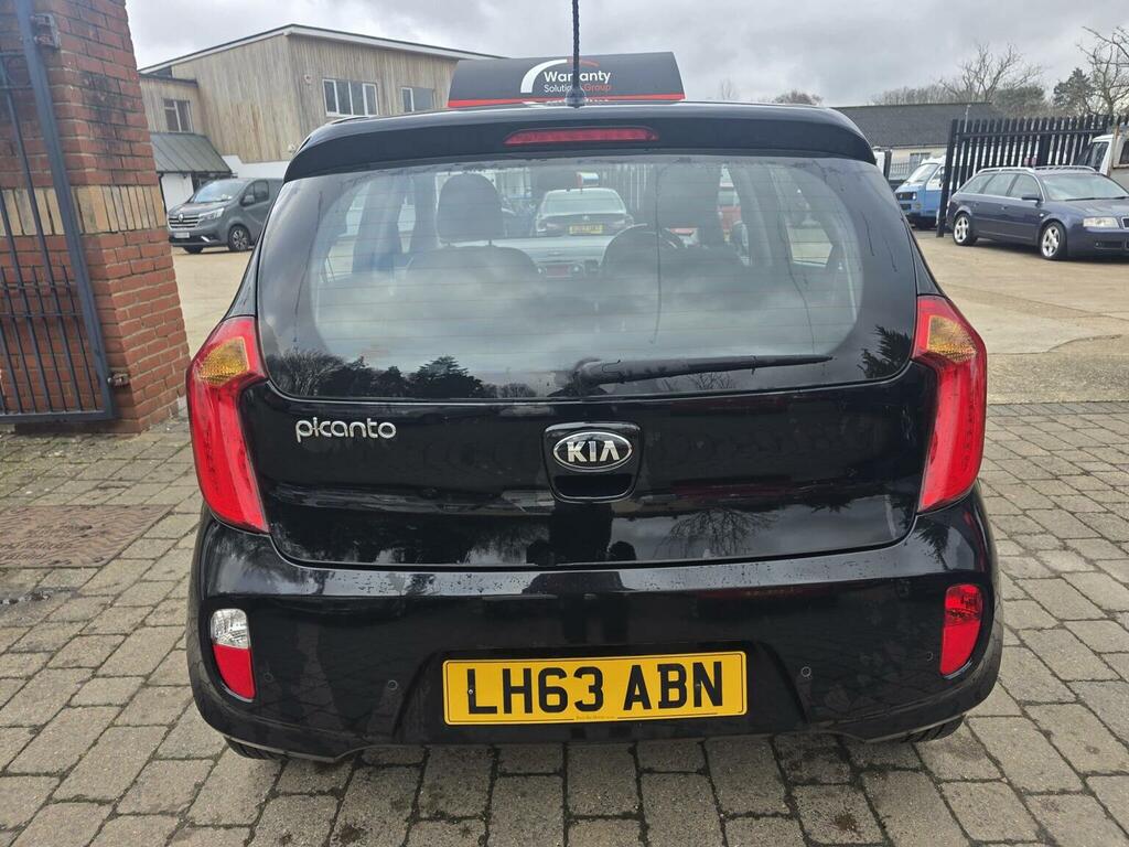 Kia Picanto Hatchback 1.25 3 Euro 5 201363 Black #3