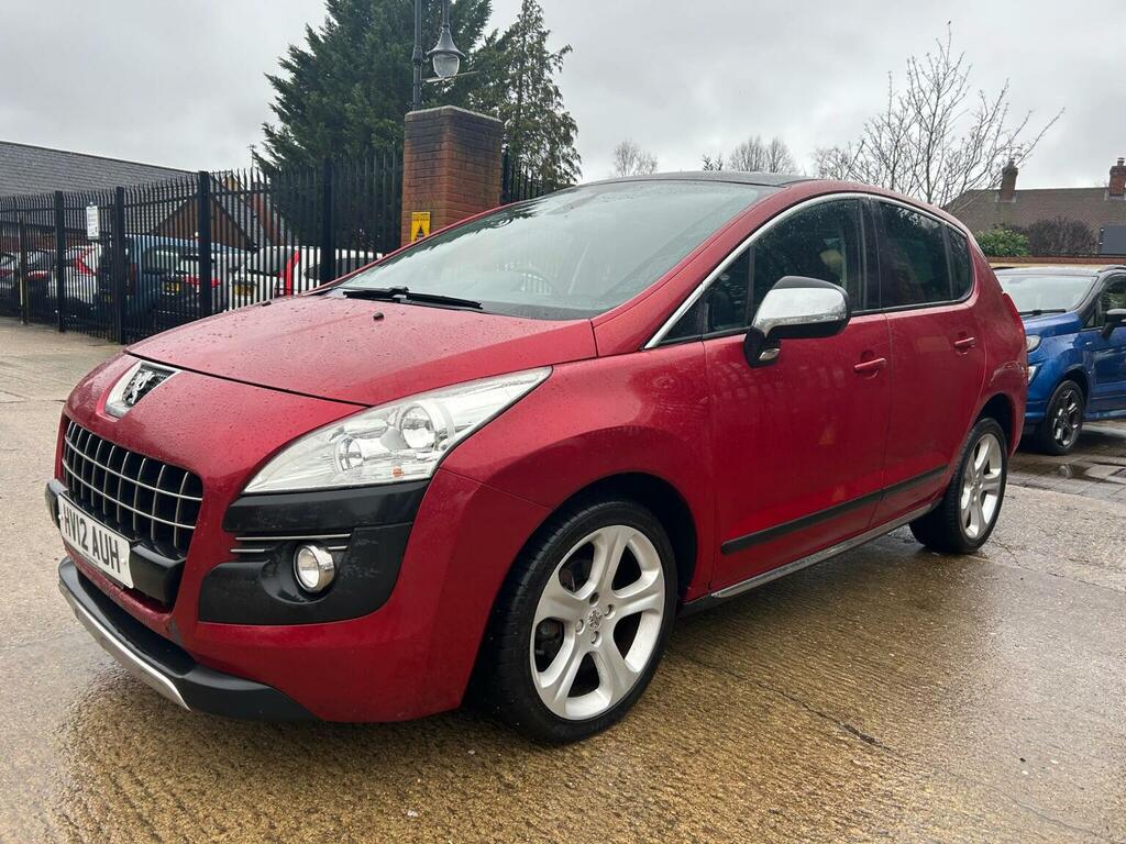 Peugeot 3008 Suv 1.6 E-hdi Allure Egc Euro 5 Ss 201212 Red