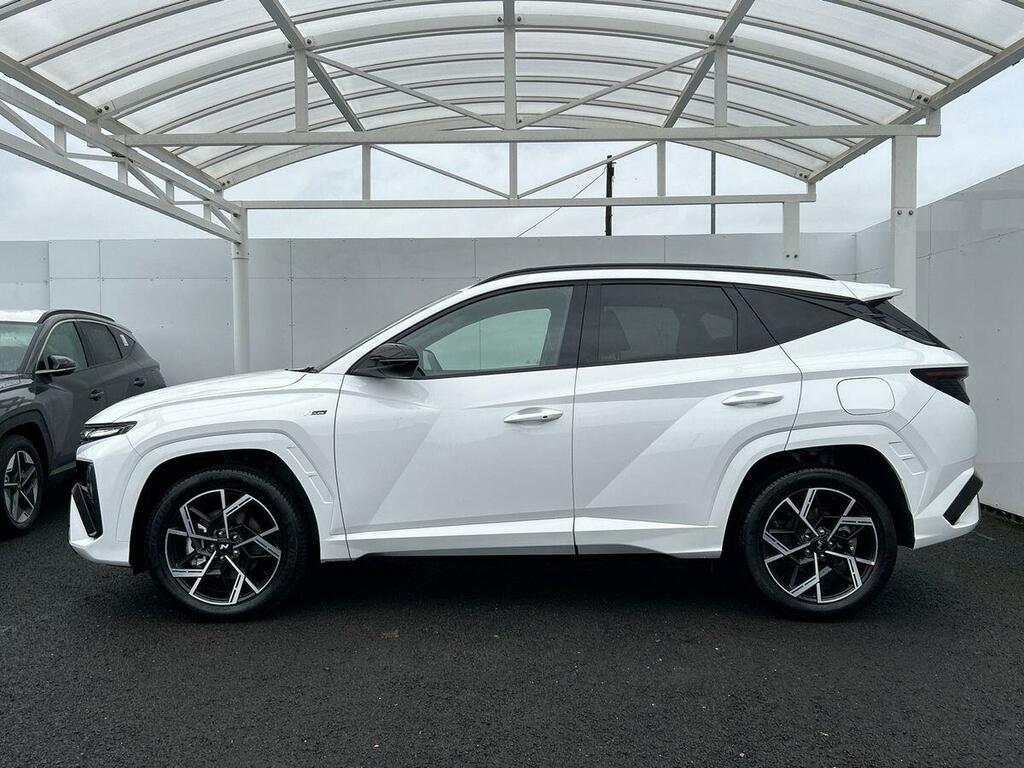 Hyundai Tucson 1.6 T-gdi N Line Euro 6 Ss PK75KXD White #6