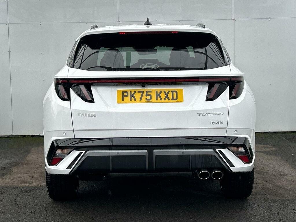 Hyundai Tucson 1.6 T-gdi N Line Euro 6 Ss PK75KXD White #5