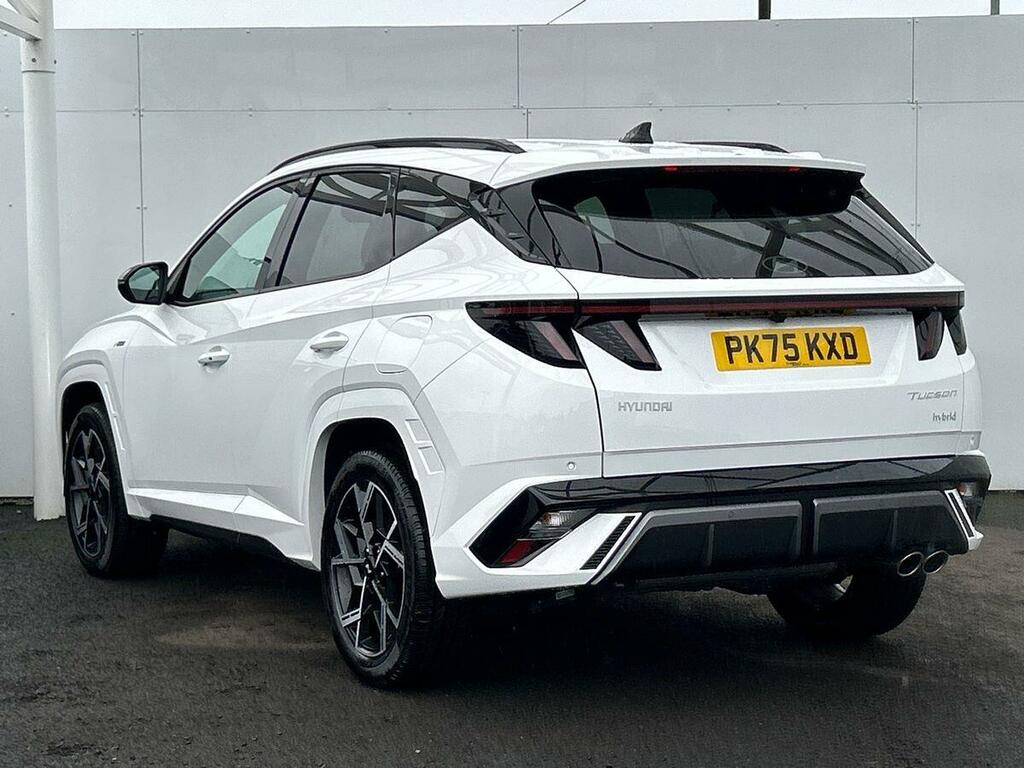 Hyundai Tucson 1.6 T-gdi N Line Euro 6 Ss PK75KXD White #3