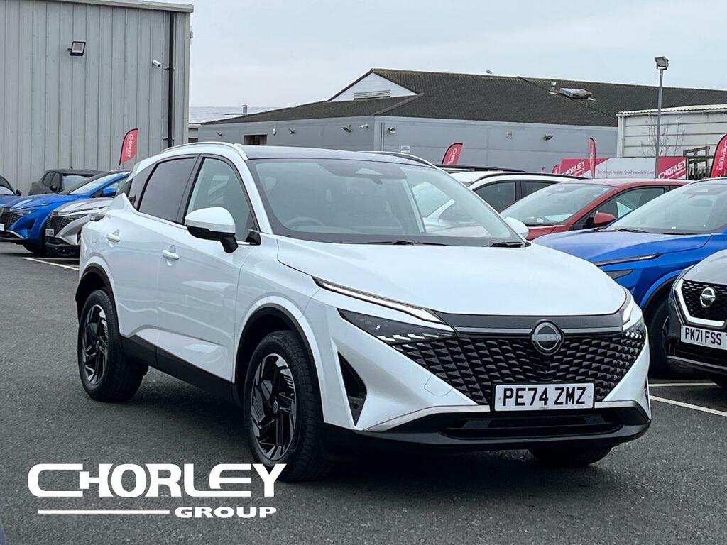 Nissan Qashqai 1.3 Dig-t Mhev N-connecta Suv Hybrid Xt White