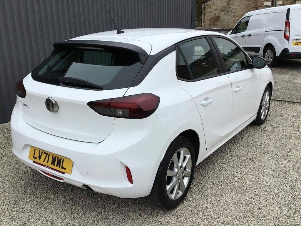 Vauxhall Corsa 1.5 101 Bhp Se Turbo One Owner Onl White #4
