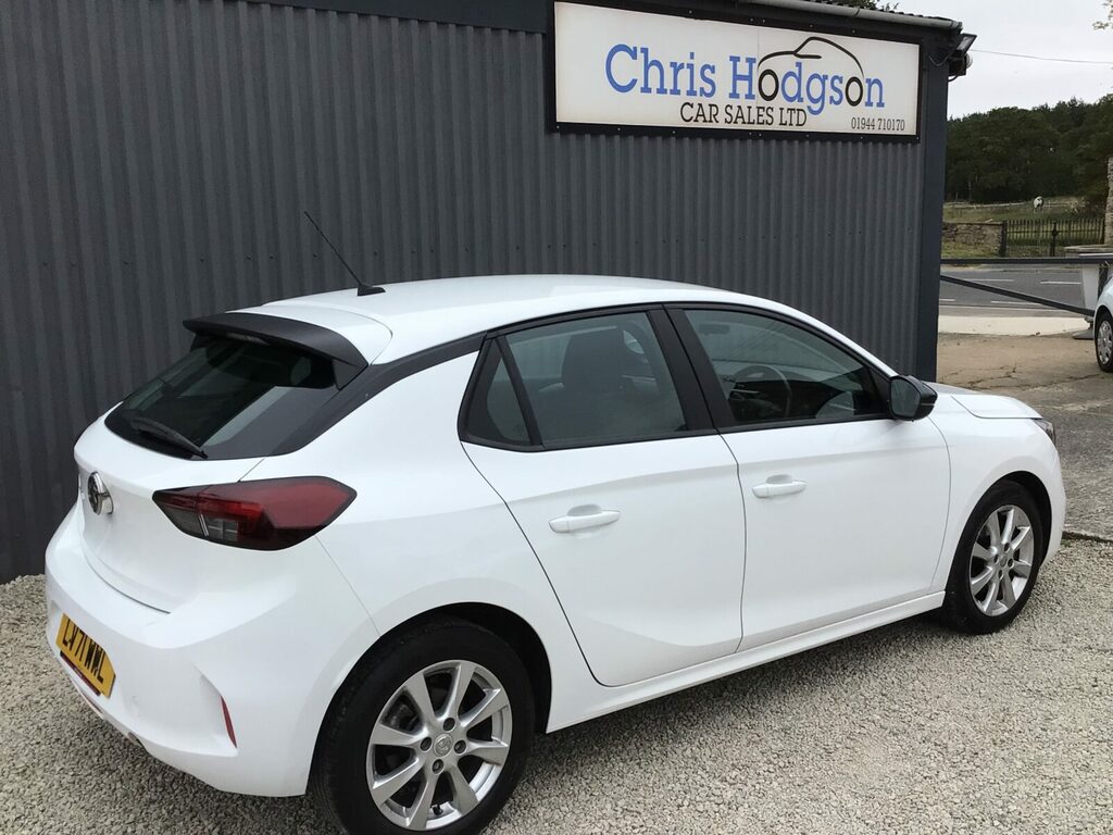 Vauxhall Corsa 1.5 101 Bhp Se Turbo One Owner Onl White #5