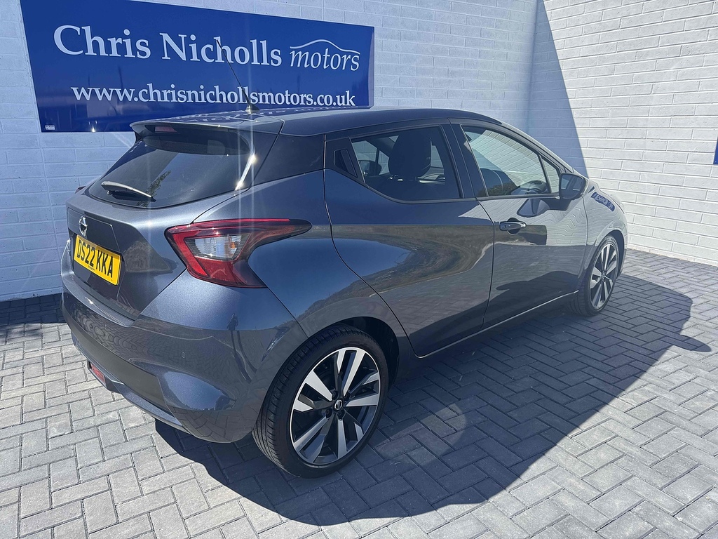 Nissan Micra Ig-t Tekna DS22KKA Grey #2