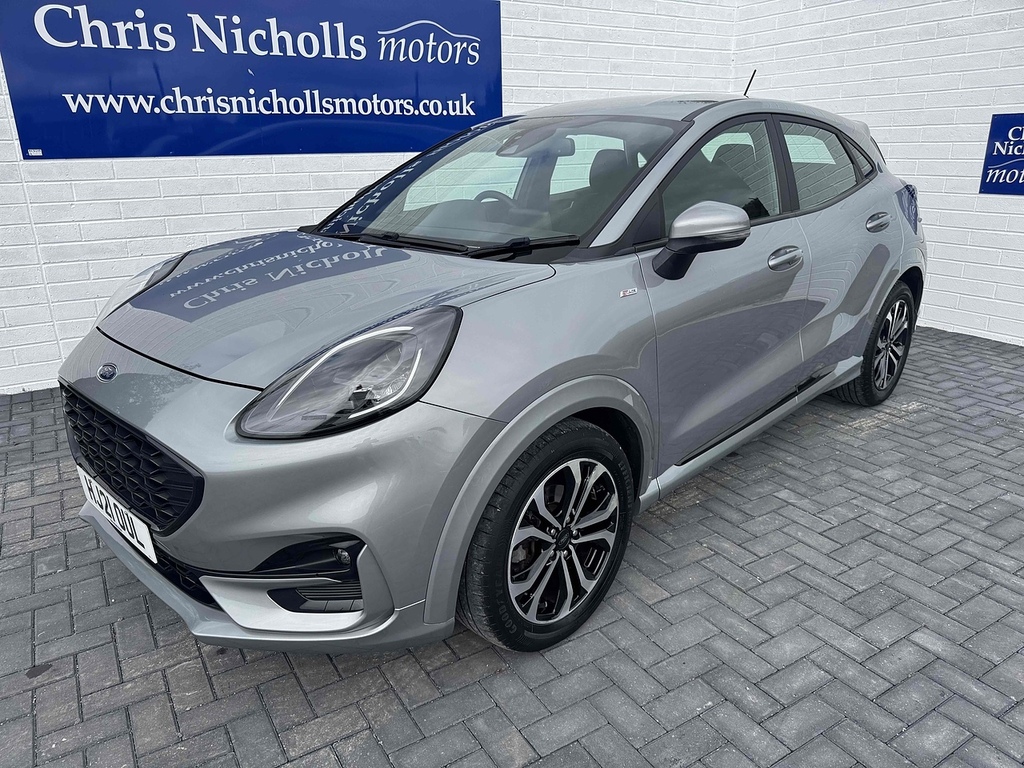 Ford Puma T Ecoboost Mhev St-line Silver