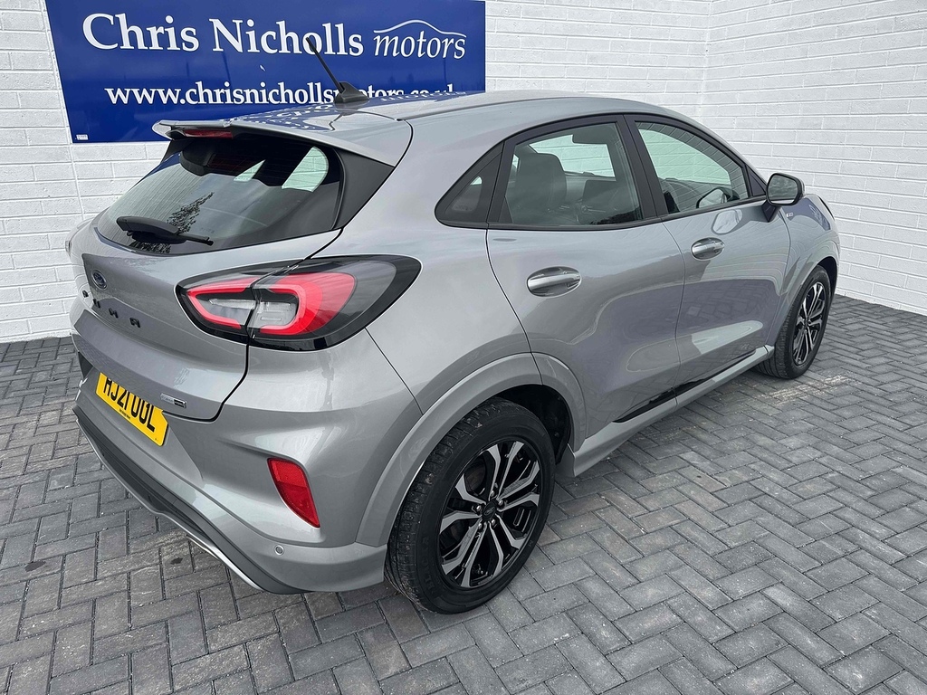 Ford Puma T Ecoboost Mhev St-line HJ21OUL Silver #2