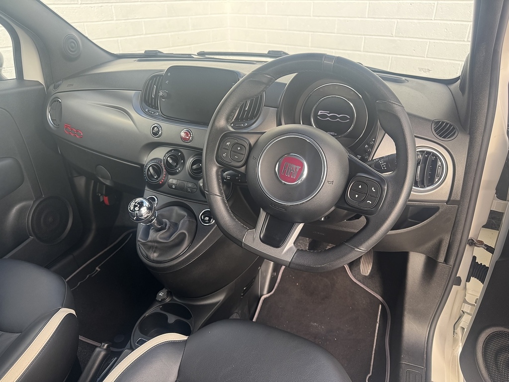 Fiat 500C Twinair S RY19OFU White #5