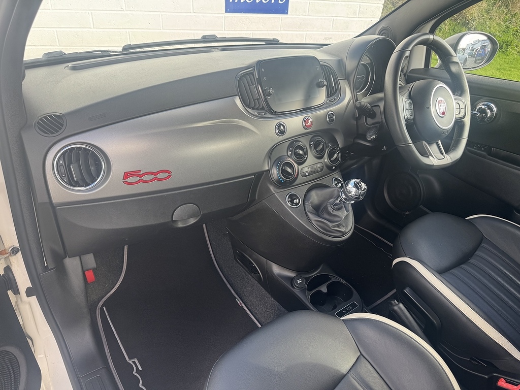 Fiat 500C Twinair S RY19OFU White #4