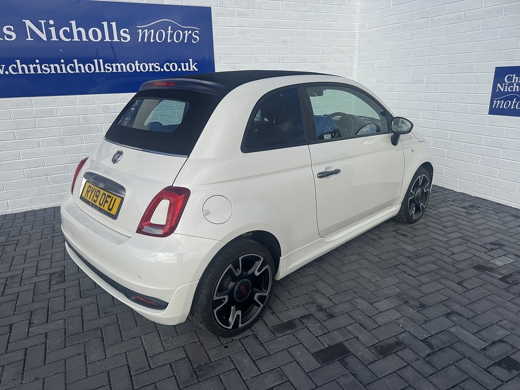 Fiat 500C Twinair S RY19OFU White #2