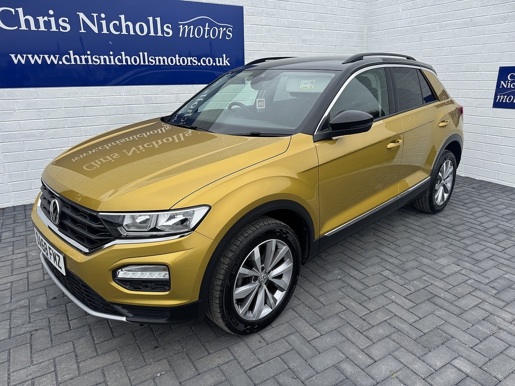 Volkswagen T-Roc Tsi Evo Design Yellow