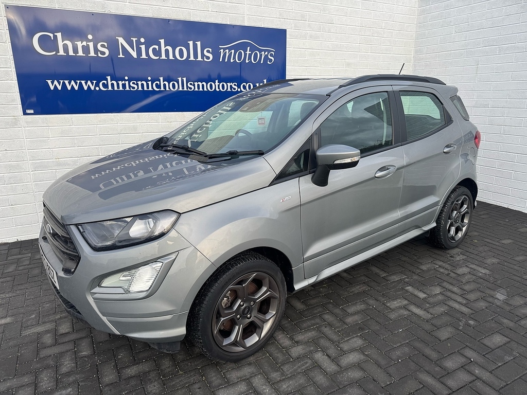 Ford Ecosport T Ecoboost St-line Silver