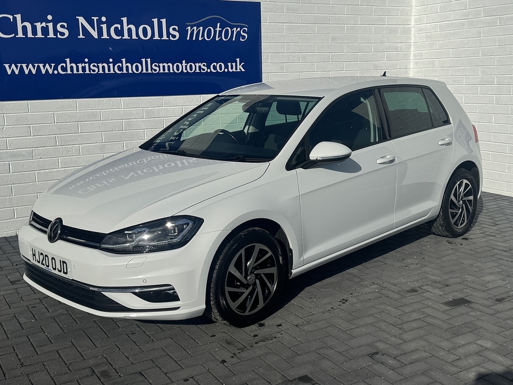 Volkswagen Golf Tdi Match Edition White