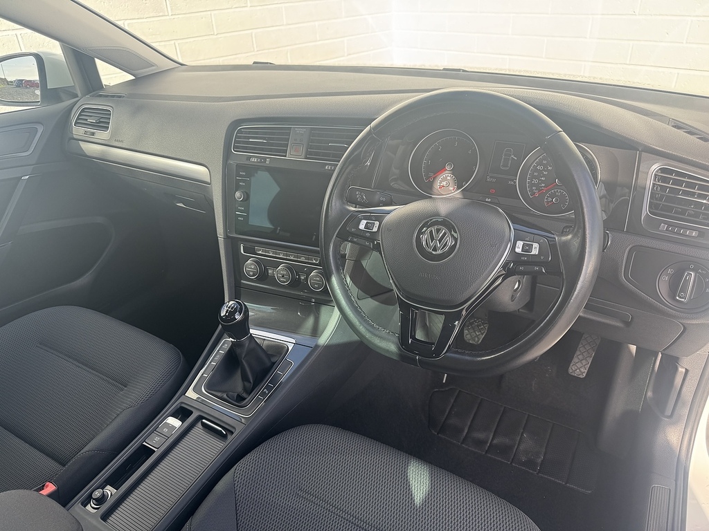 Volkswagen Golf Tdi Match Edition White #5