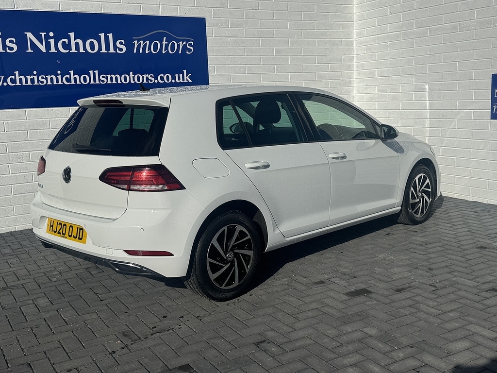Volkswagen Golf Tdi Match Edition White #2