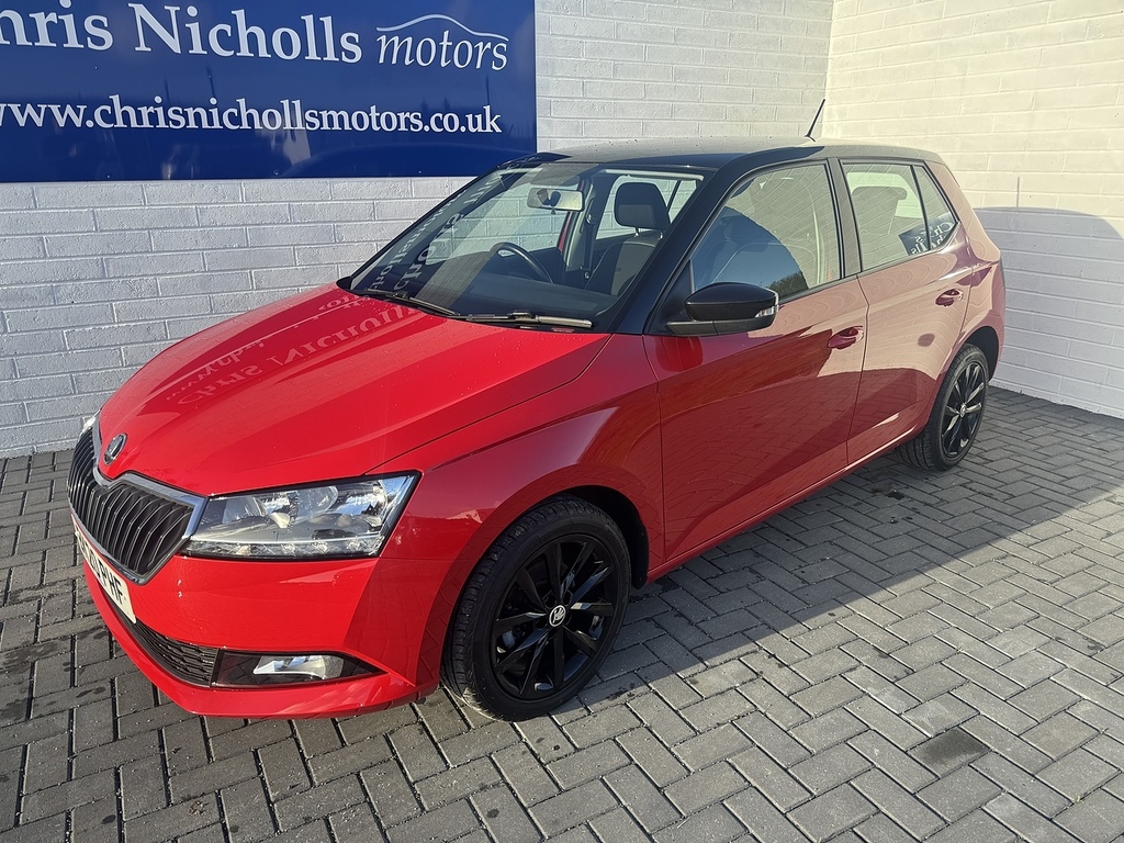 Skoda Fabia Colour Edition Red
