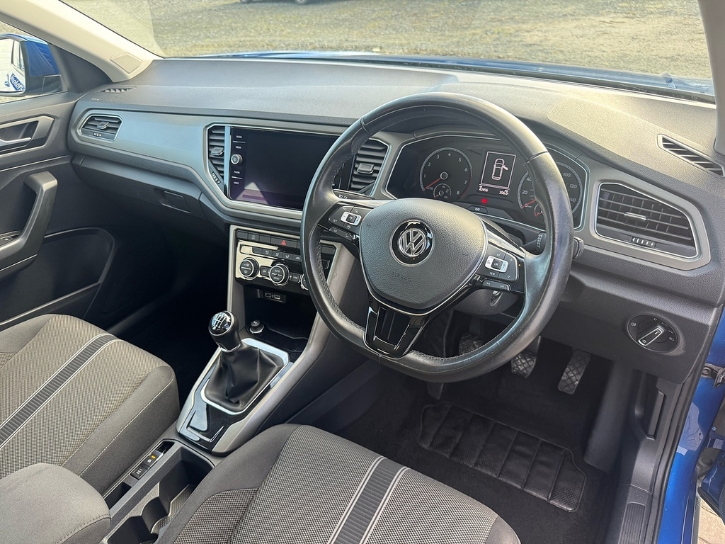 Volkswagen T-Roc Tsi Se BG20LVX Blue #4