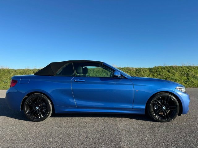 BMW 2 Series 220D M Sport Convertible Blue #5