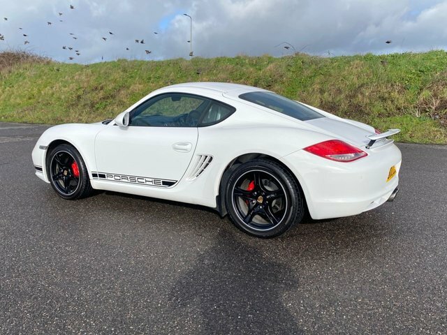 Porsche Cayman 987 S Coupe White #4