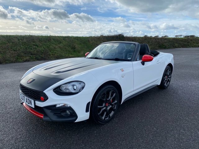Abarth 124 Spider Multiair Convertible White #2