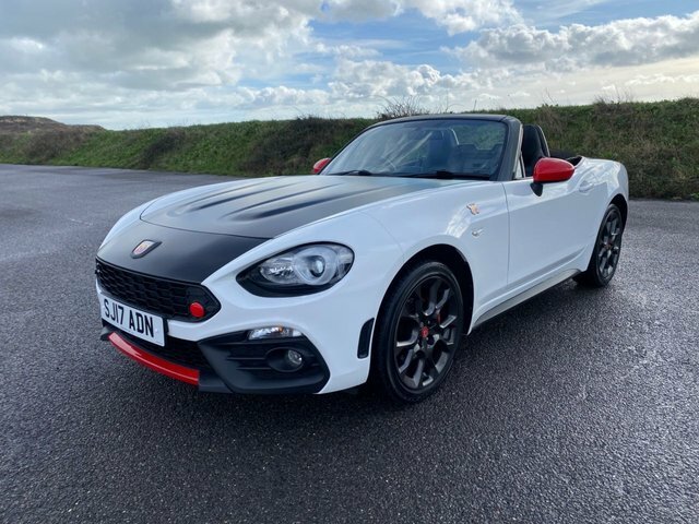 Abarth 124 Spider Multiair Convertible White #5
