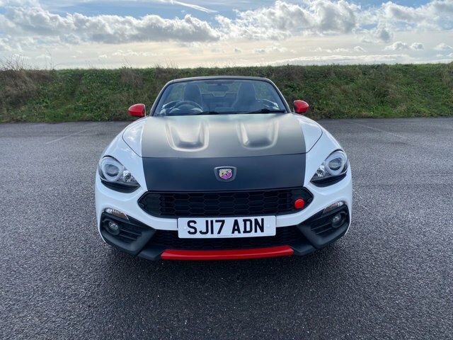 Abarth 124 Spider Multiair Convertible White #6