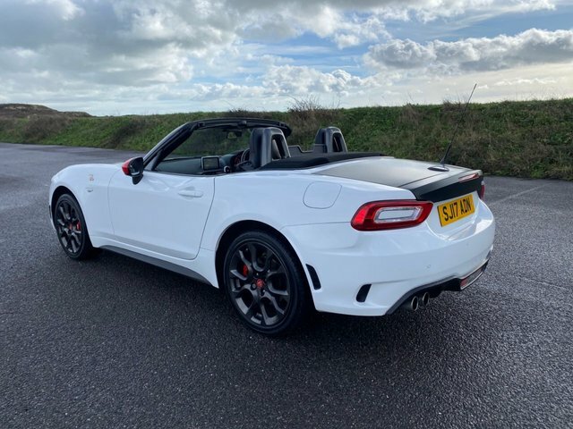 Abarth 124 Spider Multiair Convertible White #4