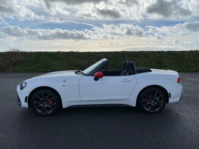 Abarth 124 Spider Multiair Convertible White #3