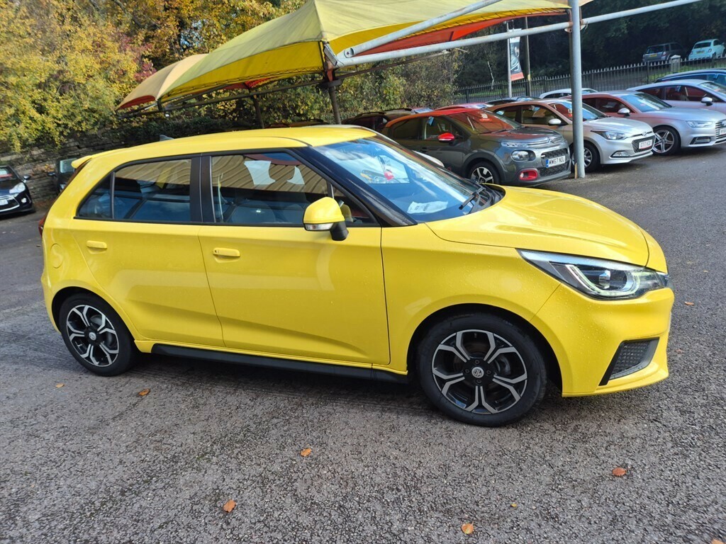 MG MG3 Excite Vti-tech Hatchback CA19XSD Yellow #4