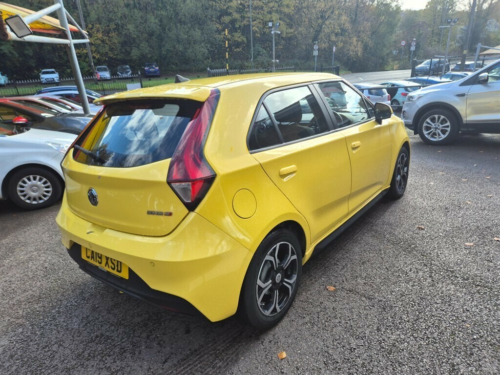 MG MG3 Excite Vti-tech Hatchback CA19XSD Yellow #5