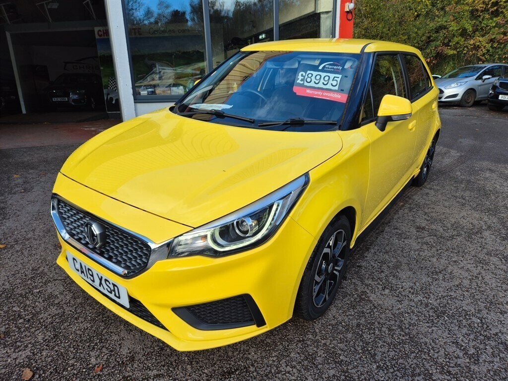 MG MG3 Excite Vti-tech Hatchback Yellow