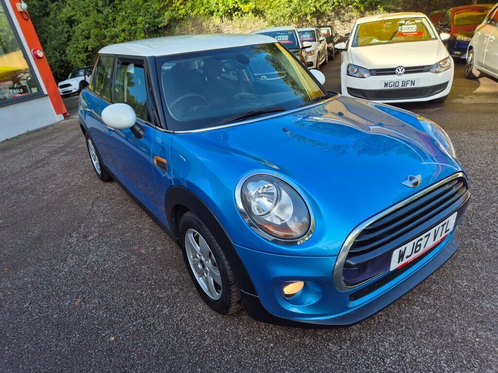 Mini Hatch Cooper Hatchback WJ67VTL Blue #3