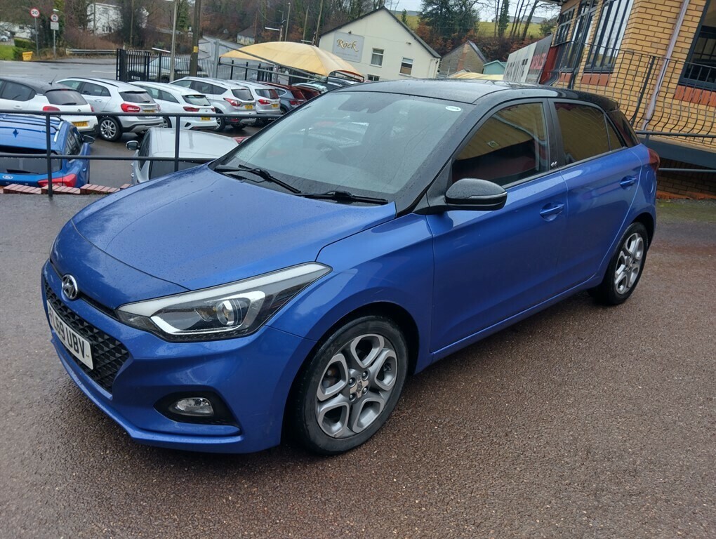 Hyundai I20 Mpi Play Hatchback FL69UBV Blue #6