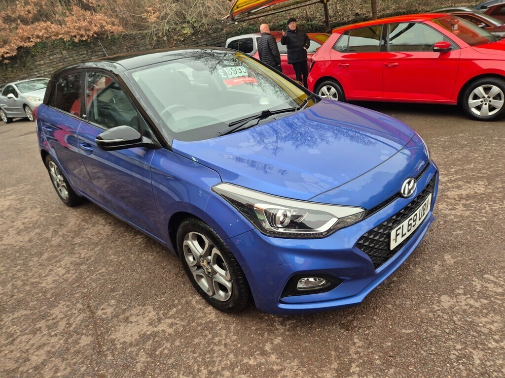 Hyundai I20 Mpi Play Hatchback FL69UBV Blue #3