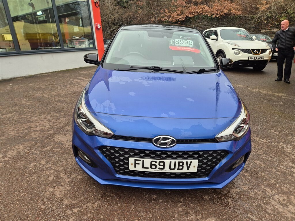 Hyundai I20 Mpi Play Hatchback FL69UBV Blue #2