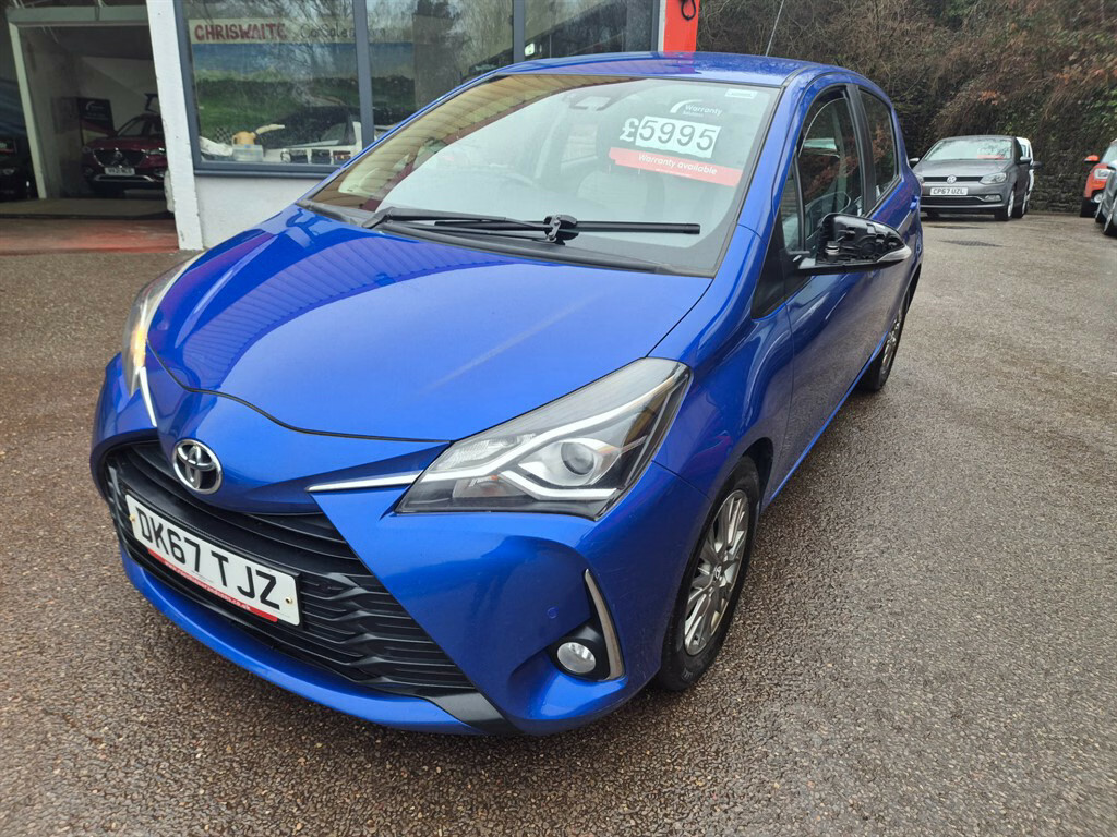 Toyota Yaris Vvt-i Icon Tech Hatchback Blue