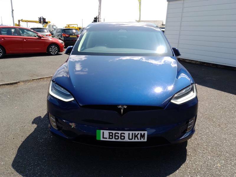 Tesla Model X 306Kw 90Kwh Dual Motor LB66UKM Blue #3