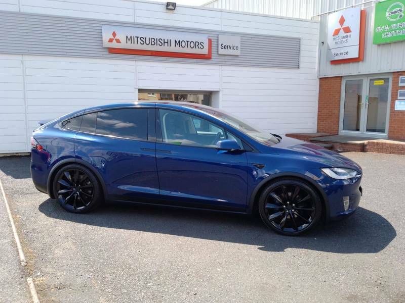 Tesla Model X 306Kw 90Kwh Dual Motor LB66UKM Blue